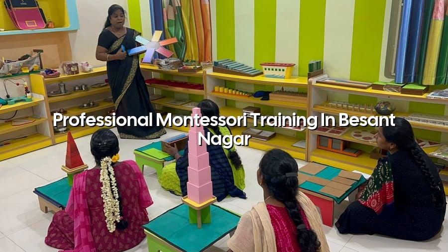 Professional Montessori Training in Besant Nagar